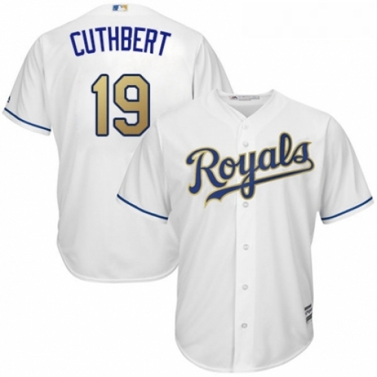 Youth Majestic Kansas City Royals 19 Cheslor Cuthbert Authentic White Home Cool Base MLB Jersey Youth Majestic Kansas City Royals 19 Cheslor Cuthbert Authentic White Home Cool Base MLB Jersey
