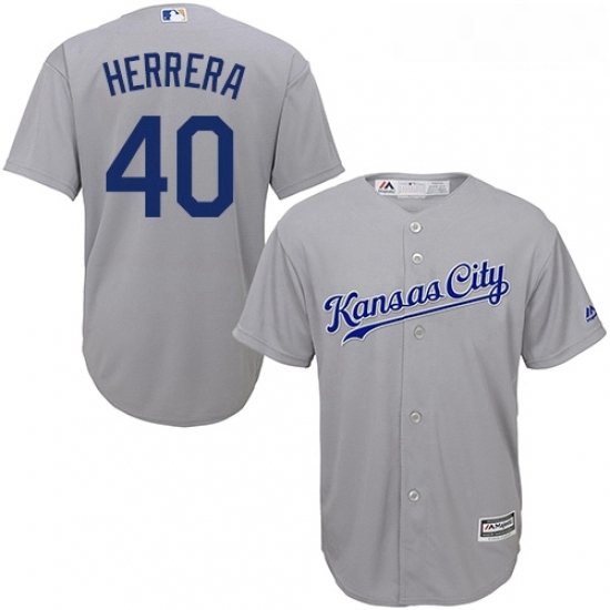 Youth Majestic Kansas City Royals 40 Kelvin Herrera Authentic Grey Road Cool Base MLB Jersey Youth Majestic Kansas City Royals 40 Kelvin Herrera Authentic Grey Road Cool Base MLB Jersey