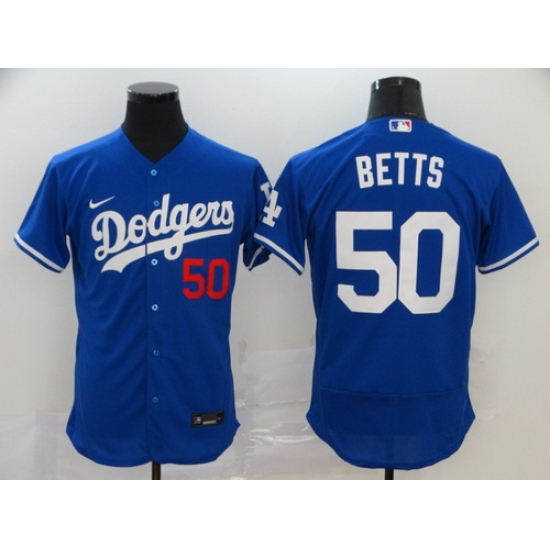Dodgers 50 Mookie Betts Royal 2020 Nike Flexbase Jersey Dodgers 50 Mookie Betts Royal 2020 Nike Flexbase Jersey