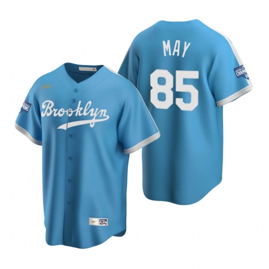Men Brooklyn Los Angeles Dodgers 85 Dustin May Light Blue 2020 World Series Champions Cooperstown Collection Jersey Men Brooklyn Los Angeles Dodgers 85 Dustin May Light Blue 2020 World Series Champions Cooperstown Collection Jersey