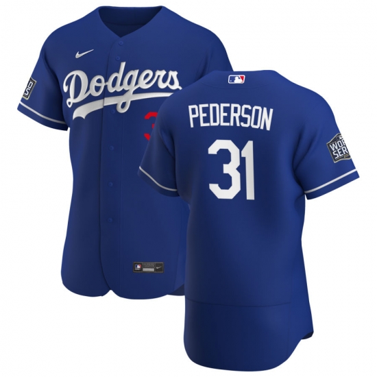 Men Los Angeles Dodgers 31 Joc Pederson Men Nike Royal Alternate 2020 World Series Bound Flex Base Player MLB Jersey Men Los Angeles Dodgers 31 Joc Pederson Men Nike Royal Alternate 2020 World Series Bound Flex Base Player MLB Jersey