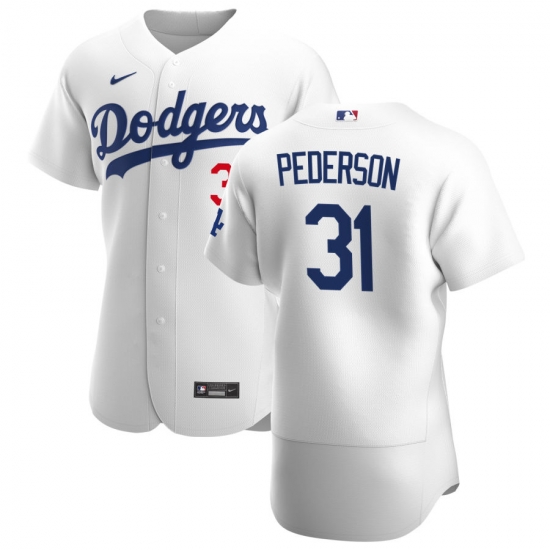 Men Los Angeles Dodgers 31 Joc Pederson Men Nike White Home 2020 Flex Base Player MLB Jersey Men Los Angeles Dodgers 31 Joc Pederson Men Nike White Home 2020 Flex Base Player MLB Jersey