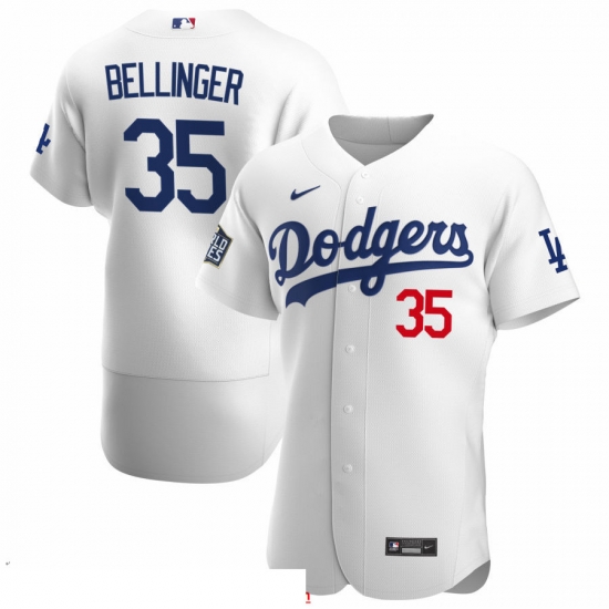 Men Los Angeles Dodgers 35 Cody Bellinger Men Nike White Home 2020 World Series Bound Flex Base Player MLB Jersey Men Los Angeles Dodgers 35 Cody Bellinger Men Nike White Home 2020 World Series Bound Flex Base Player MLB Jersey