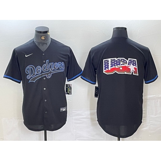 Men Los Angeles Dodgers Team Big Logo Black Cool Base Stitched Baseball Jersey 9 Men Los Angeles Dodgers Team Big Logo Black Cool Base Stitched Baseball Jersey 9