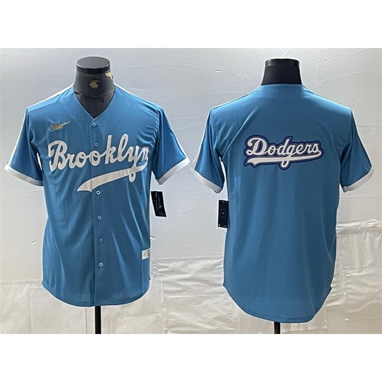 Men Los Angeles Dodgers Team Big Logo Light Blue Throwback Cool Base Stitched Baseball Jersey 3 Men Los Angeles Dodgers Team Big Logo Light Blue Throwback Cool Base Stitched Baseball Jersey 3