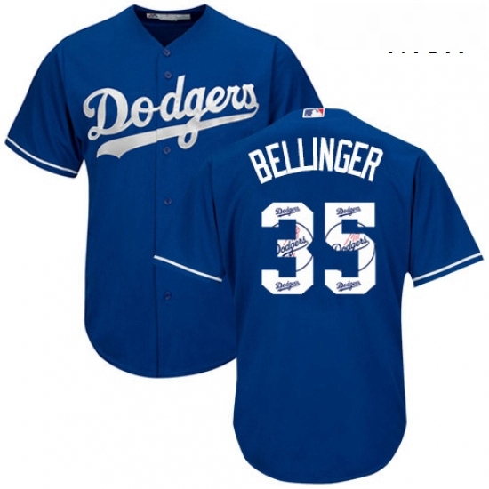 Mens Majestic Los Angeles Dodgers 35 Cody Bellinger Authentic Royal Blue Team Logo Fashion Cool Base MLB Jersey Mens Majestic Los Angeles Dodgers 35 Cody Bellinger Authentic Royal Blue Team Logo Fashion Cool Base MLB Jersey