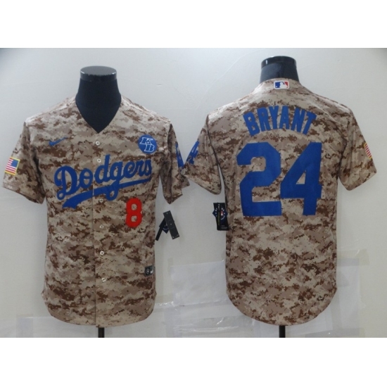 Men's Nike Los Angeles Dodgers #24 Kobe Bryant Authentic Camo Realtree Collection Jersey Men's Nike Los Angeles Dodgers #24 Kobe Bryant Authentic Camo Realtree Collection Jersey