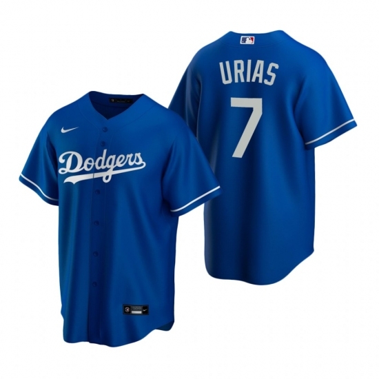 Mens Nike Los Angeles Dodgers 7 Julio Urias Royal Alternate Stitched Baseball Jerse Mens Nike Los Angeles Dodgers 7 Julio Urias Royal Alternate Stitched Baseball Jerse