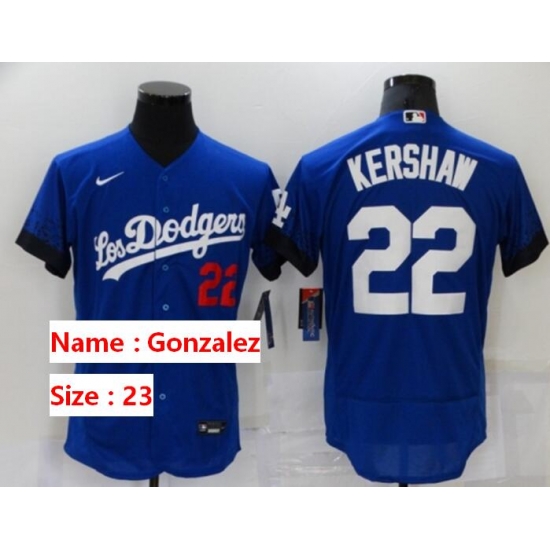 Men's Nike Los Angeles Dodgers Adrian Gonzalez 23 Blue Elite City Player Jersey Men's Nike Los Angeles Dodgers Adrian Gonzalez 23 Blue Elite City Player Jersey