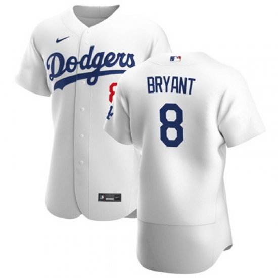Nike Dodgers 8 Kobe Bryant White Flexbase Jersey Nike Dodgers 8 Kobe Bryant White Flexbase Jersey