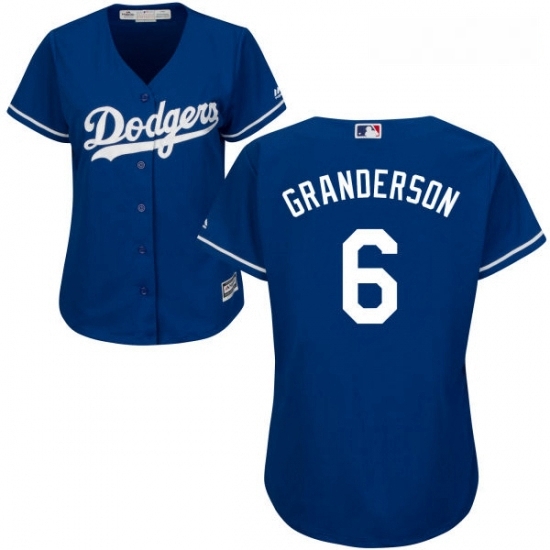 Womens Majestic Los Angeles Dodgers 6 Curtis Granderson Authentic Royal Blue Alternate Cool Base MLB Jersey Womens Majestic Los Angeles Dodgers 6 Curtis Granderson Authentic Royal Blue Alternate Cool Base MLB Jersey