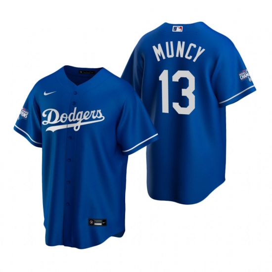 Youth Los Angeles Dodgers 13 Max Muncy Royal 2020 World Series Champions Replica Jersey Youth Los Angeles Dodgers 13 Max Muncy Royal 2020 World Series Champions Replica Jersey