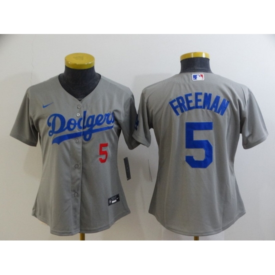 Youth Los Angeles Dodgers 5 Freddie Freeman Grey 2022 Number Cool Base Stitched Nike Jersey Youth Los Angeles Dodgers 5 Freddie Freeman Grey 2022 Number Cool Base Stitched Nike Jersey