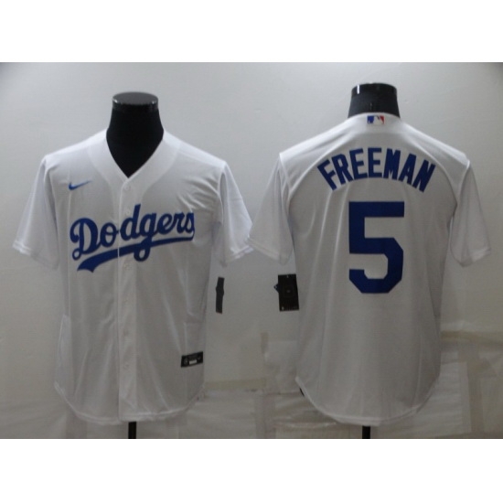 Youth Los Angeles Dodgers #5 Freddie Freeman White Stitched Baseball Jersey Youth Los Angeles Dodgers #5 Freddie Freeman White Stitched Baseball Jersey