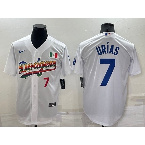 Youth Los Angeles Dodgers 7 Julio Urias White Cool Base Stitched Baseball Jersey Youth Los Angeles Dodgers 7 Julio Urias White Cool Base Stitched Baseball Jersey