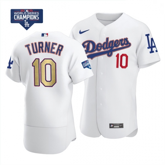 Youth Los Angeles Dodgers Justin Turner 10 Gold Program Designed Edition White Flex Base Stitched Jersey Youth Los Angeles Dodgers Justin Turner 10 Gold Program Designed Edition White Flex Base Stitched Jersey