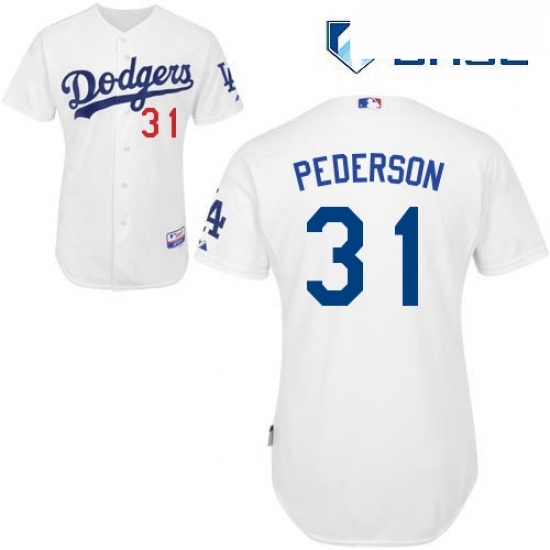 Youth Majestic Los Angeles Dodgers 31 Joc Pederson Replica White Home Cool Base MLB Jersey Youth Majestic Los Angeles Dodgers 31 Joc Pederson Replica White Home Cool Base MLB Jersey