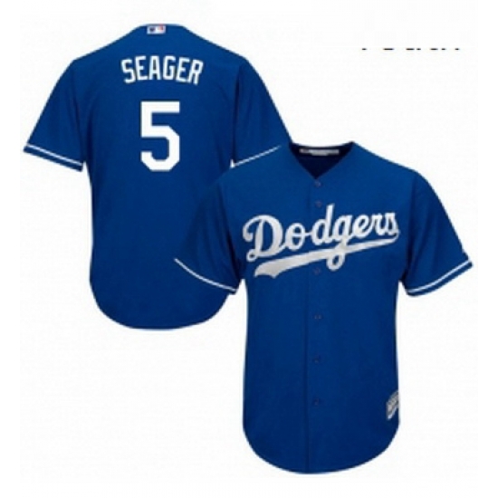 Youth Majestic Los Angeles Dodgers 5 Corey Seager Authentic Royal Blue Alternate Cool Base MLB Jersey Youth Majestic Los Angeles Dodgers 5 Corey Seager Authentic Royal Blue Alternate Cool Base MLB Jersey