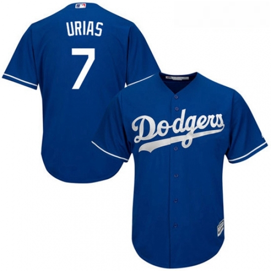 Youth Majestic Los Angeles Dodgers 7 Julio Urias Replica Royal Blue Alternate Cool Base MLB Jersey Youth Majestic Los Angeles Dodgers 7 Julio Urias Replica Royal Blue Alternate Cool Base MLB Jersey