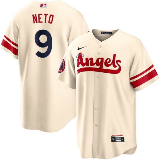 Men Los Angeles Angels 6 NETO ZACH 2024 Cream City Connect Cool Base Stitched Jerseys Men Los Angeles Angels 6 NETO ZACH 2024 Cream City Connect Cool Base Stitched Jerseys