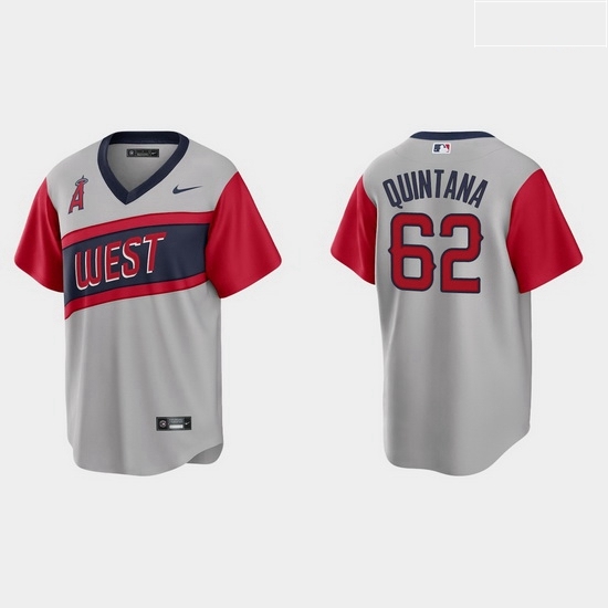 Men Los Angeles Angels 62 Jose Quintana Men Nike Gray 2021 Little League Classic Game MLB Jersey Men Los Angeles Angels 62 Jose Quintana Men Nike Gray 2021 Little League Classic Game MLB Jersey