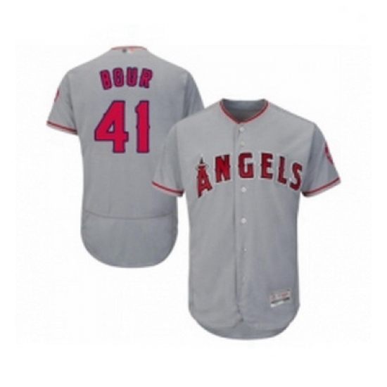 Mens Los Angeles Angels of Anaheim 41 Justin Bour Grey Road Flex Base Authentic Collection Baseball Jersey Mens Los Angeles Angels of Anaheim 41 Justin Bour Grey Road Flex Base Authentic Collection Baseball Jersey