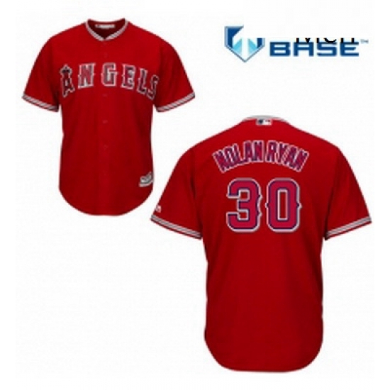 Mens Majestic Los Angeles Angels of Anaheim 30 Nolan Ryan Replica Red Alternate Cool Base MLB Jersey Mens Majestic Los Angeles Angels of Anaheim 30 Nolan Ryan Replica Red Alternate Cool Base MLB Jersey