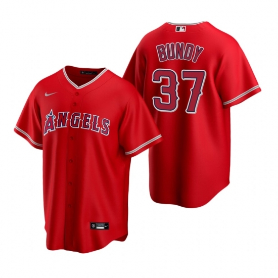 Mens Nike Los Angeles Angels 37 Dylan Bundy Red Alternate Stitched Baseball Jersey Mens Nike Los Angeles Angels 37 Dylan Bundy Red Alternate Stitched Baseball Jersey
