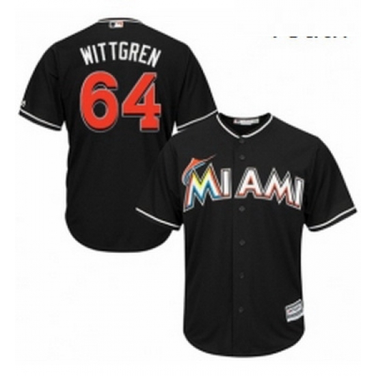 Youth Majestic Miami Marlins 64 Nick Wittgren Replica Black Alternate 2 Cool Base MLB Jersey Youth Majestic Miami Marlins 64 Nick Wittgren Replica Black Alternate 2 Cool Base MLB Jersey
