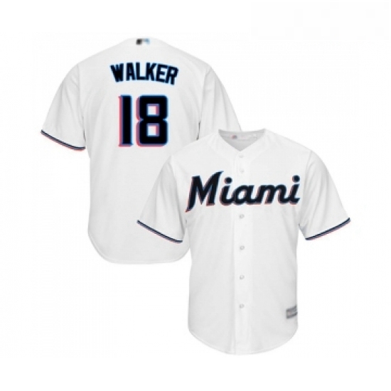 Youth Miami Marlins 18 Neil Walker Replica White Home Cool Base Baseball Jersey Youth Miami Marlins 18 Neil Walker Replica White Home Cool Base Baseball Jersey