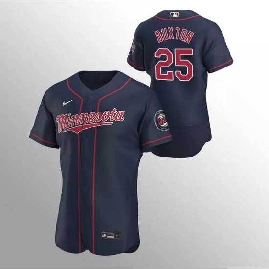 Men Minnesota Twins 25 Byron Buxton Navy Flex Base Stitched Jerseys Men Minnesota Twins 25 Byron Buxton Navy Flex Base Stitched Jerseys