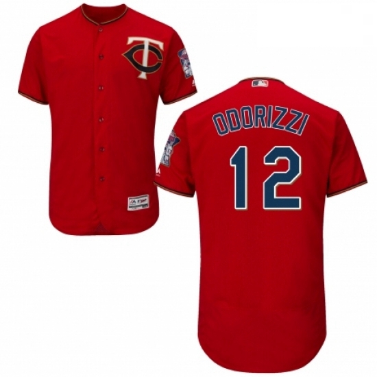 Mens Majestic Minnesota Twins 12 Jake Odorizzi Authentic Scarlet Alternate Flex Base Authentic Collection MLB Jersey Mens Majestic Minnesota Twins 12 Jake Odorizzi Authentic Scarlet Alternate Flex Base Authentic Collection MLB Jersey