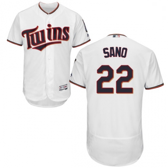 Mens Majestic Minnesota Twins 22 Miguel Sano White Home Flex Base Authentic Collection MLB Jersey Mens Majestic Minnesota Twins 22 Miguel Sano White Home Flex Base Authentic Collection MLB Jersey