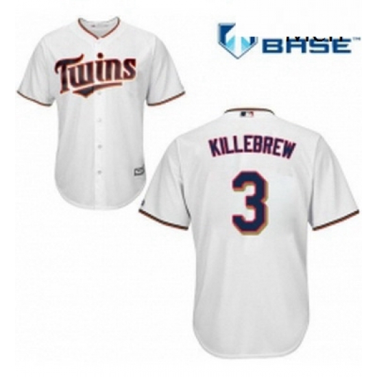 Mens Majestic Minnesota Twins 3 Harmon Killebrew Replica White Home Cool Base MLB Jersey Mens Majestic Minnesota Twins 3 Harmon Killebrew Replica White Home Cool Base MLB Jersey