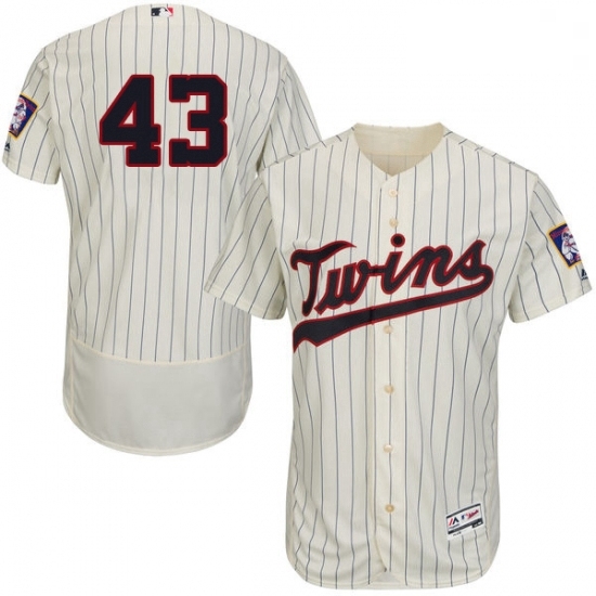 Mens Majestic Minnesota Twins 43 Addison Reed Cream Alternate Flex Base Authentic Collection MLB Jersey Mens Majestic Minnesota Twins 43 Addison Reed Cream Alternate Flex Base Authentic Collection MLB Jersey
