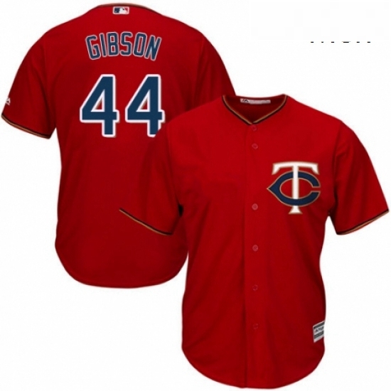 Mens Majestic Minnesota Twins 44 Kyle Gibson Replica Scarlet Alternate Cool Base MLB Jersey Mens Majestic Minnesota Twins 44 Kyle Gibson Replica Scarlet Alternate Cool Base MLB Jersey