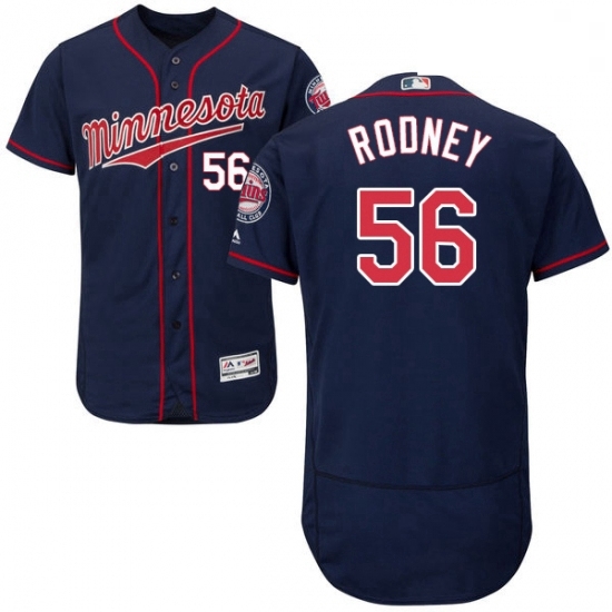 Mens Majestic Minnesota Twins 56 Fernando Rodney Navy Blue Alternate Flex Base Authentic Collection MLB Jersey Mens Majestic Minnesota Twins 56 Fernando Rodney Navy Blue Alternate Flex Base Authentic Collection MLB Jersey