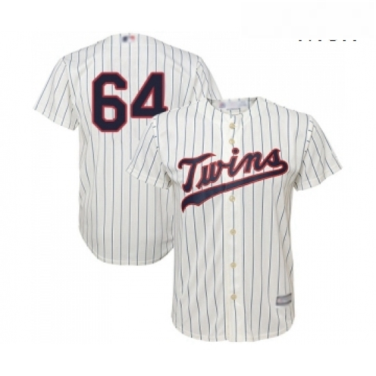 Mens Minnesota Twins 64 Willians Astudillo Replica Cream Alternate Cool Base Baseball Jersey Mens Minnesota Twins 64 Willians Astudillo Replica Cream Alternate Cool Base Baseball Jersey