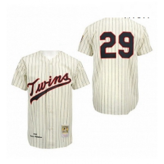 Mens Mitchell and Ness Minnesota Twins 29 Rod Carew Authentic CreamBlack Strip Throwback MLB Jersey Mens Mitchell and Ness Minnesota Twins 29 Rod Carew Authentic CreamBlack Strip Throwback MLB Jersey