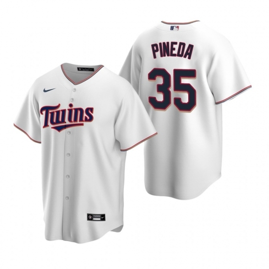 Mens Nike Minnesota Twins 35 Michael Pineda White Home Stitched Baseball Jersey Mens Nike Minnesota Twins 35 Michael Pineda White Home Stitched Baseball Jersey