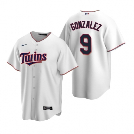 Mens Nike Minnesota Twins 9 Marwin Gonzalez White Home Stitched Baseball Jersey Mens Nike Minnesota Twins 9 Marwin Gonzalez White Home Stitched Baseball Jersey