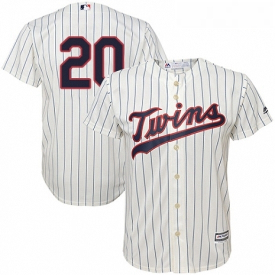 Youth Majestic Minnesota Twins 20 Eddie Rosario Authentic Cream Alternate Cool Base MLB Jersey Youth Majestic Minnesota Twins 20 Eddie Rosario Authentic Cream Alternate Cool Base MLB Jersey