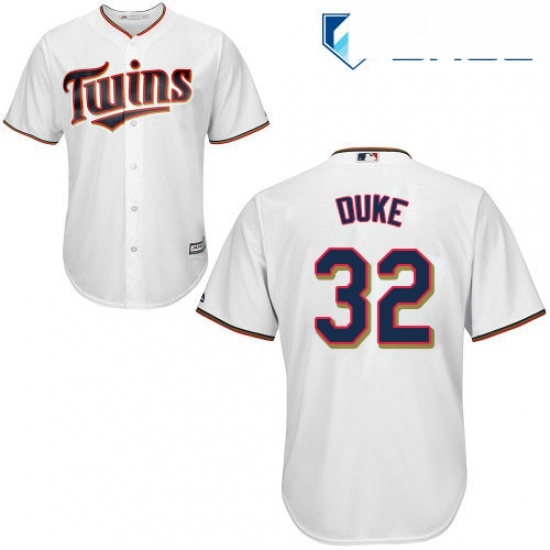 Youth Majestic Minnesota Twins 32 Zach Duke Authentic White Home Cool Base MLB Jersey Youth Majestic Minnesota Twins 32 Zach Duke Authentic White Home Cool Base MLB Jersey