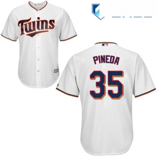 Youth Majestic Minnesota Twins 35 Michael Pineda Authentic White Home Cool Base MLB Jersey Youth Majestic Minnesota Twins 35 Michael Pineda Authentic White Home Cool Base MLB Jersey