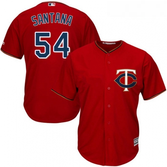 Youth Majestic Minnesota Twins 54 Ervin Santana Replica Scarlet Alternate Cool Base MLB Jersey Youth Majestic Minnesota Twins 54 Ervin Santana Replica Scarlet Alternate Cool Base MLB Jersey