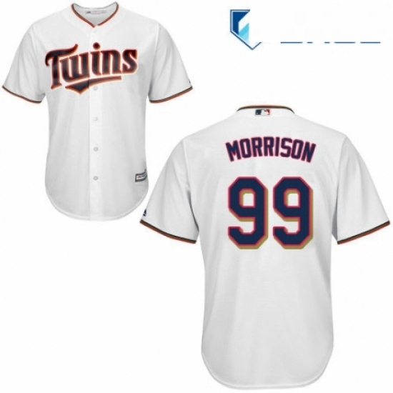 Youth Majestic Minnesota Twins 99 Logan Morrison Authentic White Home Cool Base MLB Jersey Youth Majestic Minnesota Twins 99 Logan Morrison Authentic White Home Cool Base MLB Jersey