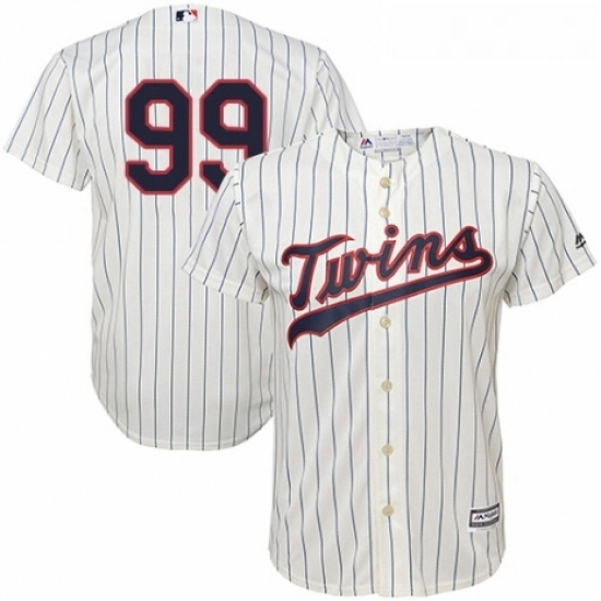 Youth Majestic Minnesota Twins 99 Logan Morrison Replica Cream Alternate Cool Base MLB Jersey Youth Majestic Minnesota Twins 99 Logan Morrison Replica Cream Alternate Cool Base MLB Jersey
