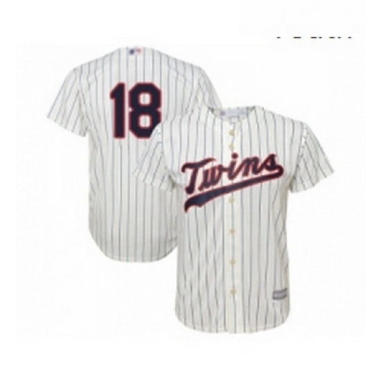 Youth Minnesota Twins 18 Mitch Garver Replica Cream Alternate Cool Base Baseball Jersey Youth Minnesota Twins 18 Mitch Garver Replica Cream Alternate Cool Base Baseball Jersey