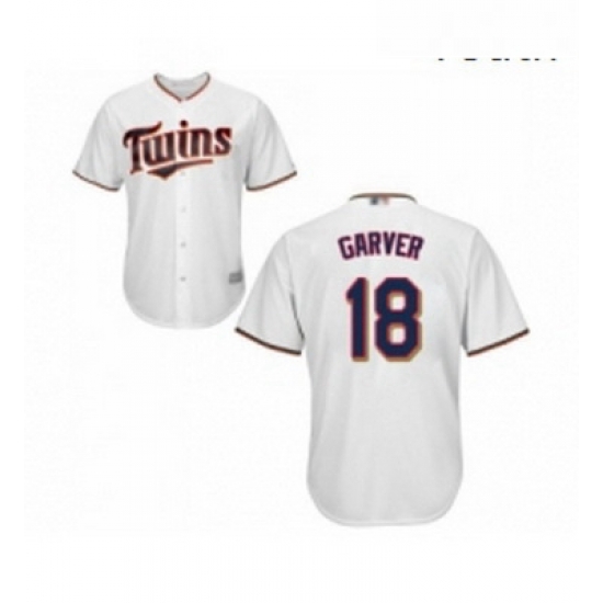 Youth Minnesota Twins 18 Mitch Garver Replica White Home Cool Base Baseball Jersey Youth Minnesota Twins 18 Mitch Garver Replica White Home Cool Base Baseball Jersey