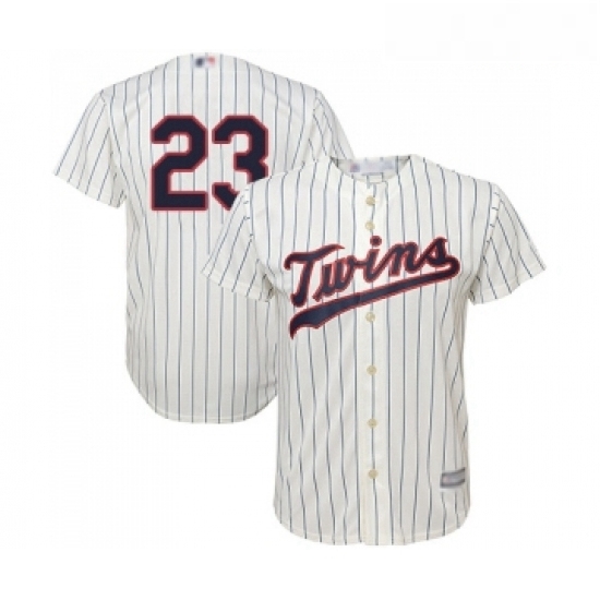Youth Minnesota Twins 23 Nelson Cruz Replica Cream Alternate Cool Base Baseball Jersey Youth Minnesota Twins 23 Nelson Cruz Replica Cream Alternate Cool Base Baseball Jersey